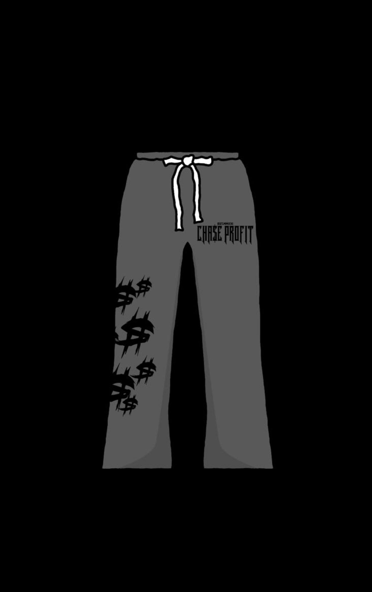 CP Charcoal Grey Flared Sweatsuit