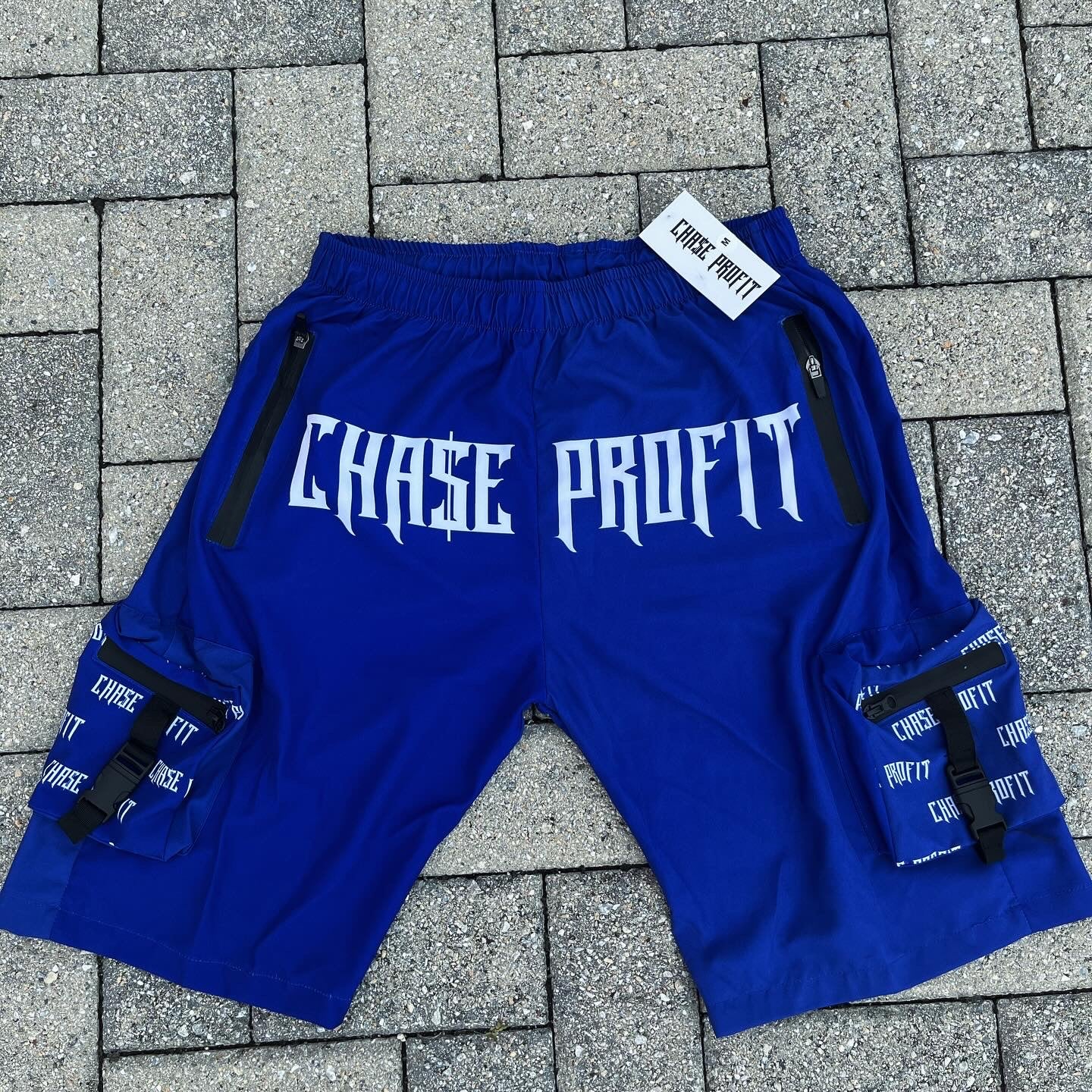 Blue CP Cargo Shorts