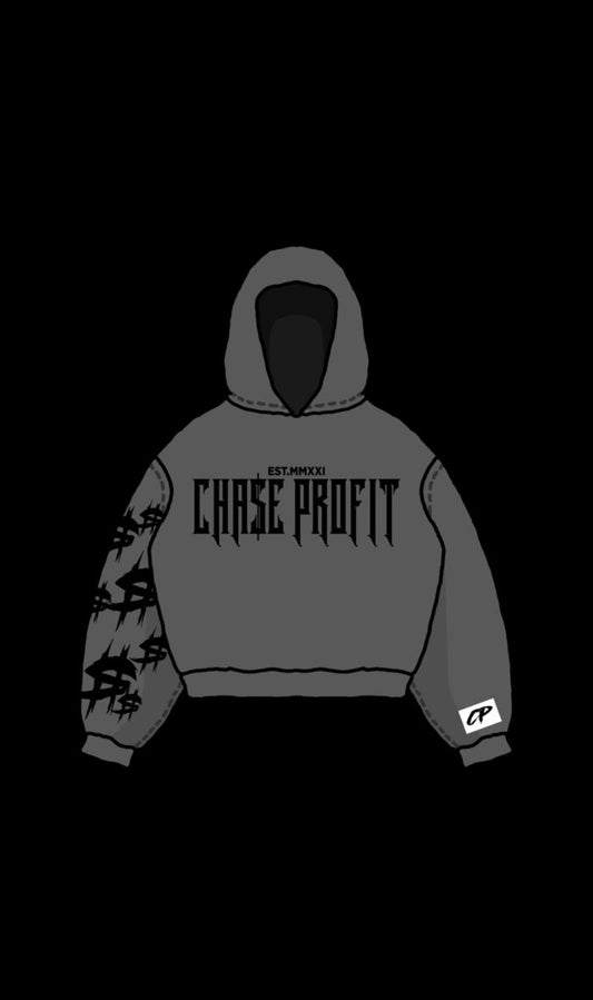 CP Charcoal Grey Flared Sweatsuit