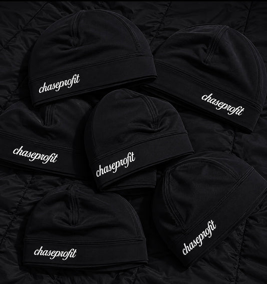 Chase Profit Skull Caps (Black)